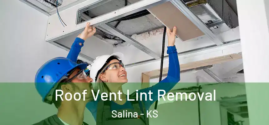 Roof Vent Lint Removal Salina - KS